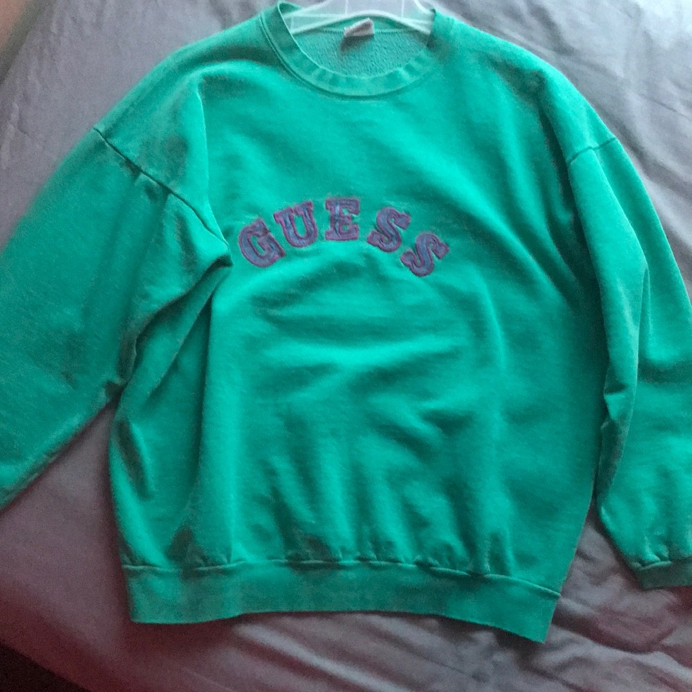guess oversized sweat shirt